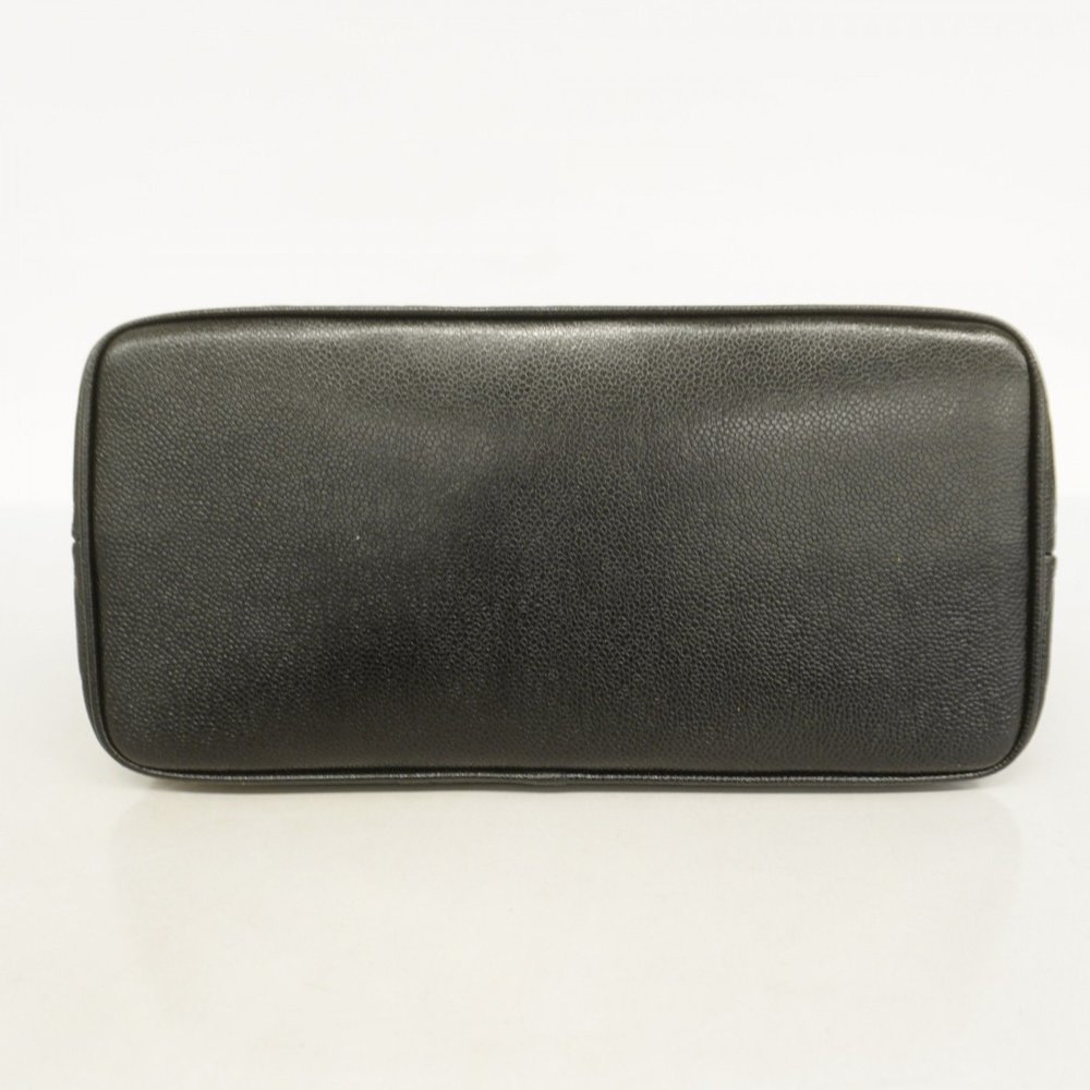 CHANEL Black Caviar Leather Tote Bag - Picture 3 of 9